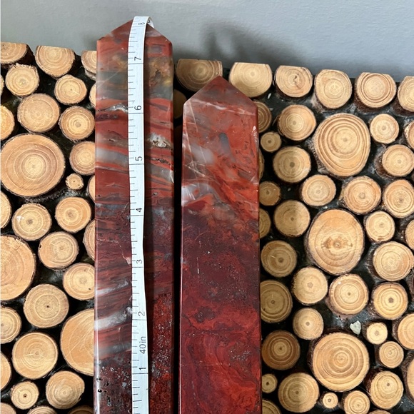 Beautiful Colourful Red Jasper Towers! - Picture 3 of 6